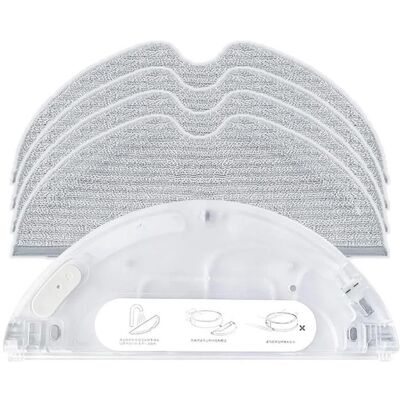 SODIAL Rechange pour Aspirateur pour Dreame D9 / D9 Max D9 Pro/L10 Pro Accessoires Tampon de Nettoyage en Microfibre avec Réservoir DEau Gris - Publicité SODIAL Rechange pour Aspirateur pour Dreame D9 / D9 Max D9 Pro/L10 Pro Accessoires Tampon de Nettoyage en Microfibre avec Réservoir DEau Gris - Publicité