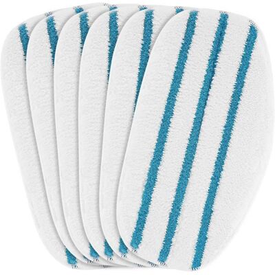 SANS MARQUE Lingettes de nettoyage à la vapeur-Lot de 6-Tampons de rechange pour nettoyeur vapeur-Compatibles avec le PurSteam ThermaPro 10-en-1 - Publicité SANS MARQUE Lingettes de nettoyage à la vapeur-Lot de 6-Tampons de rechange pour nettoyeur vapeur-Compatibles avec le PurSteam ThermaPro 10-en-1 - Publicité