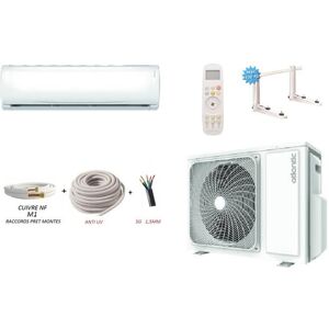 4600 Climatisation - ATLANTIC - DOJO R32 - 3600W - Kit de pose 12m - Support mural inclus Blanc - Publicité 4600 Climatisation - ATLANTIC - DOJO R32 - 3600W - Kit de pose 12m - Support mural inclus Blanc - Publicité