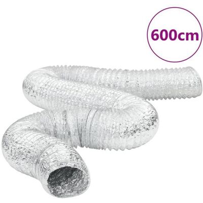 vidaXL Conduit de ventilation aluminium 6 m Ø12,5 cm - Conduit de ventilation - Publicité vidaXL Conduit de ventilation aluminium 6 m Ø12,5 cm - Conduit de ventilation - Publicité