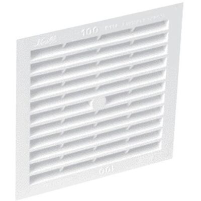 NICOLL - 1B164 - White - 156x156 - Grille de ventilation - Publicité NICOLL - 1B164 - White - 156x156 - Grille de ventilation - Publicité