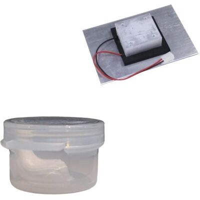SEB Lot de module thermo électrique 150x105x60 mm avec pâte thermo conductrice dorigine Pompe Tireuse à bière MS-621849 RO-CY9732 KR Gris - Publicité SEB Lot de module thermo électrique 150x105x60 mm avec pâte thermo conductrice dorigine Pompe Tireuse à bière MS-621849 RO-CY9732 KR Gris - Publicité