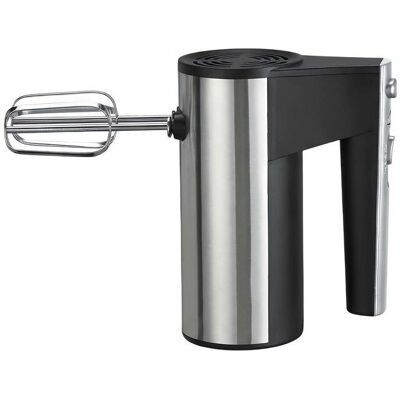 Batteur électrique - AVIZAR - 450W - 5 vitesses - 2 fouets inox - Ergonomique Noir - Publicité Batteur électrique - AVIZAR - 450W - 5 vitesses - 2 fouets inox - Ergonomique Noir - Publicité