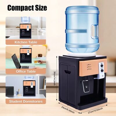 SANS MARQUE Distributeur d’eau électrique chaud et froid 189 L Fontaine à eau 550W Température réglable 8 à 95 °C Usage bureau et maison - Publicité SANS MARQUE Distributeur d’eau électrique chaud et froid 189 L Fontaine à eau 550W Température réglable 8 à 95 °C Usage bureau et maison - Publicité