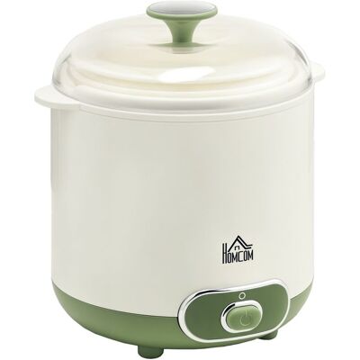 Yaourtière - HOMCOM - électrique 2 récipients 1 5 L filtre yaourt grec 20 W - plastique - blanc Blanc - Publicité Yaourtière - HOMCOM - électrique 2 récipients 1 5 L filtre yaourt grec 20 W - plastique - blanc Blanc - Publicité