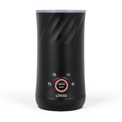 Mousseur à lait électrique - LIVOO - DOD226N - 500 W - Capacité 300 ml - 4 fonctions Noir - Publicité Mousseur à lait électrique - LIVOO - DOD226N - 500 W - Capacité 300 ml - 4 fonctions Noir - Publicité