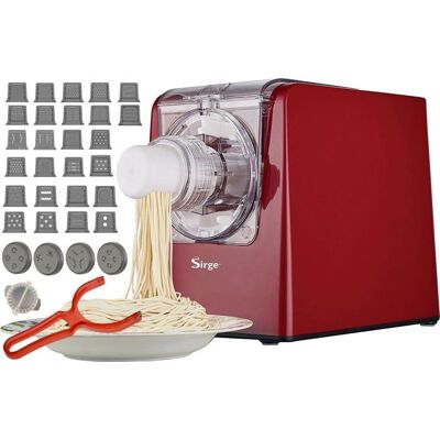 SIRGE Machine à Pâtes - 30 Formes & Ravioli, 300W, Automatique - Publicité SIRGE Machine à Pâtes - 30 Formes & Ravioli, 300W, Automatique - Publicité