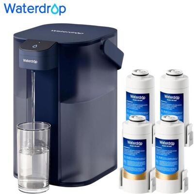 Waterdrop Carafe Filtrante Èlectrique Instantanée 35 L Filtre à Eau de 3 Mois Système dEau Potable Extérieur(4) Bleu - Publicité Waterdrop Carafe Filtrante Èlectrique Instantanée 35 L Filtre à Eau de 3 Mois Système dEau Potable Extérieur(4) Bleu - Publicité