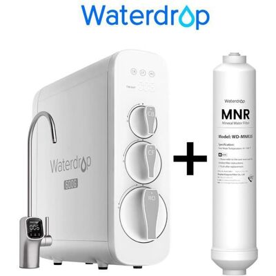 Waterdrop WD-G3P600 Système de filtration d’eau par osmose inverse RO avec 1 filtre à eau WD-MNR35 - Publicité Waterdrop WD-G3P600 Système de filtration d’eau par osmose inverse RO avec 1 filtre à eau WD-MNR35 - Publicité