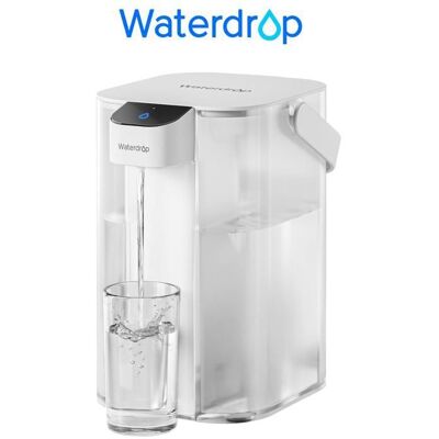 Waterdrop Carafe filtrante électrique instantanée avec filtre de 3 mois système de filtration deau de comptoir de 35 L Blanc - Publicité Waterdrop Carafe filtrante électrique instantanée avec filtre de 3 mois système de filtration deau de comptoir de 35 L Blanc - Publicité