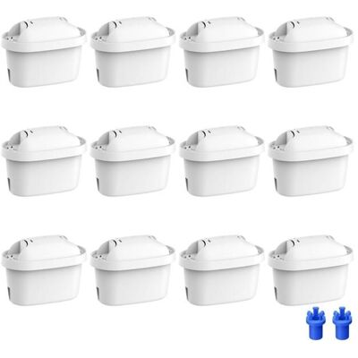 Filtre à Eau Waterdrop - Remplacement pour Brita®Maxtra+ Plus Maxtra Pro® All-in-1-Compatible avec Carafe Filtrante Brita(12) Blanc - Publicité Filtre à Eau Waterdrop - Remplacement pour Brita®Maxtra+ Plus Maxtra Pro® All-in-1-Compatible avec Carafe Filtrante Brita(12) Blanc - Publicité