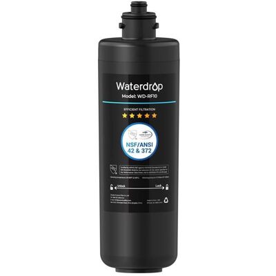 Waterdrop WD-RF10 Filtre à Eau Remplacement pour Goutte deau sous Le Système de Filtration deau dévier - Publicité Waterdrop WD-RF10 Filtre à Eau Remplacement pour Goutte deau sous Le Système de Filtration deau dévier - Publicité