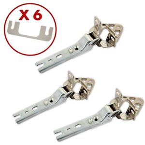 Lot de 3 charnières de porte Frigo Réfrigérateur Congélateur 00268699 5554870 BOSCH SIEMENS NEFF GAGGENAU KOMPATIBEL - Publicité Lot de 3 charnières de porte Frigo Réfrigérateur Congélateur 00268699 5554870 BOSCH SIEMENS NEFF GAGGENAU KOMPATIBEL - Publicité