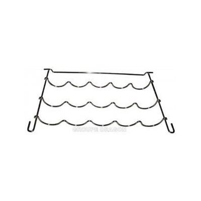 Support bouteille horizontal Sidex - support pour bouteilles - Publicité Support bouteille horizontal Sidex - support pour bouteilles - Publicité