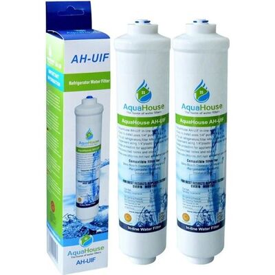 2x AquaHouse UIFH Compatible pour Haier 0060823485A Kemflo Filtre à eau Aicro pour réfrigérateurs Haier CDA Firstline Frigistar - Publicité 2x AquaHouse UIFH Compatible pour Haier 0060823485A Kemflo Filtre à eau Aicro pour réfrigérateurs Haier CDA Firstline Frigistar - Publicité