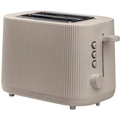 Grille-pain CHiATO toastPLAY Groove – sable clair - Publicité Grille-pain CHiATO toastPLAY Groove – sable clair - Publicité