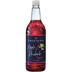 Sirop avec caféine ajoutée pour boissons glacées Sweetbird Fusions+ Apple and Rhubarb, 1 l - Publicité Sirop avec caféine ajoutée pour boissons glacées Sweetbird Fusions+ Apple and Rhubarb, 1 l - Publicité