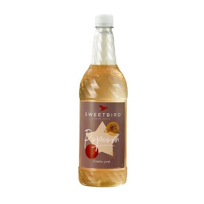 Sirop de Popcorn Sweetbird - Saveur, vegan, UK - Publicité Sirop de Popcorn Sweetbird - Saveur, vegan, UK - Publicité