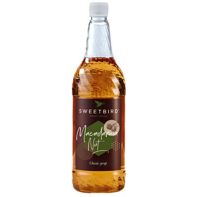 Sirop de café Sweetbird Macadamia Nut, 1 l - Publicité Sirop de café Sweetbird Macadamia Nut, 1 l - Publicité