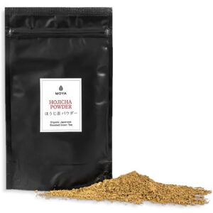 Moya Hojicha poudre de thé vert grillé biologique, 100 g - Publicité Moya Hojicha poudre de thé vert grillé biologique, 100 g - Publicité