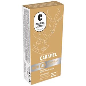 Capsules de café compatibles avec Nespresso® Charles Liégeois Caramel, 10 pcs. Publicité Capsules de café compatibles avec Nespresso® Charles Liégeois Caramel, 10 pcs. Publicité