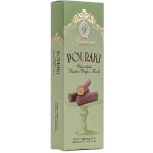 Petits pains au chocolat au lait et à la crème de pistache Laurence Pouraki Pistachio, 4 x - Publicité Petits pains au chocolat au lait et à la crème de pistache Laurence Pouraki Pistachio, 4 x - Publicité
