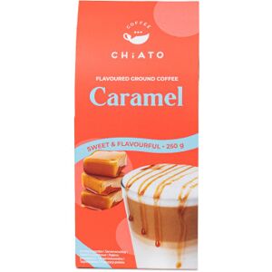 Café moulu aromatisé au caramel CHiATO Caramel, 250 g - Publicité Café moulu aromatisé au caramel CHiATO Caramel, 250 g - Publicité