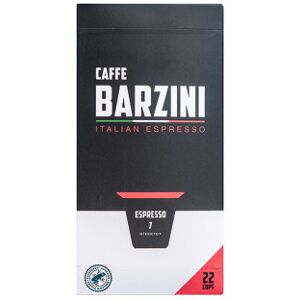 Capsules de café compatibles avec Nespresso® Caffe Barzini Espresso, 22 pièces. Publicité Capsules de café compatibles avec Nespresso® Caffe Barzini Espresso, 22 pièces. Publicité
