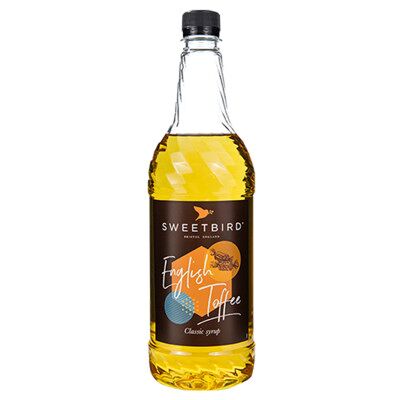 Sirop English Toffee de Sweetbird - 1L - Publicité Sirop English Toffee de Sweetbird - 1L - Publicité