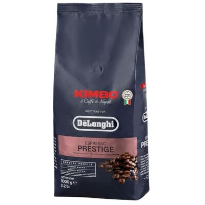 Grains de café De'Longhi-Kimbo Prestige, 1 kg - Publicité Grains de café De'Longhi-Kimbo Prestige, 1 kg - Publicité