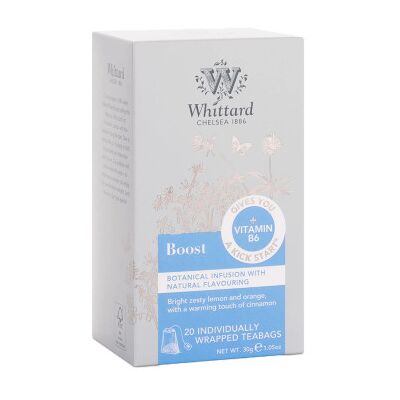 Thé vert Wittard Of Chelsea Boost - 20 pcs - Publicité Thé vert Wittard Of Chelsea Boost - 20 pcs - Publicité