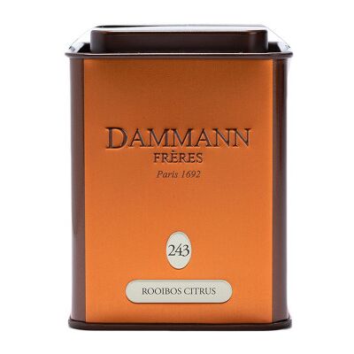 Dammann Frères Rooibos Citrus - Thé - Publicité Dammann Frères Rooibos Citrus - Thé - Publicité