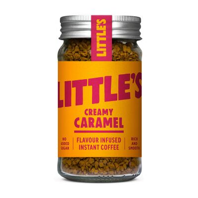 Little's coffee Little's Creamy Caramel café soluble aromatisé, 50 g - Publicité Little's coffee Little's Creamy Caramel café soluble aromatisé, 50 g - Publicité