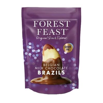 Noix du Brésil enrobées de chocolat au lait Forest Feast, 270 g - Publicité Noix du Brésil enrobées de chocolat au lait Forest Feast, 270 g - Publicité