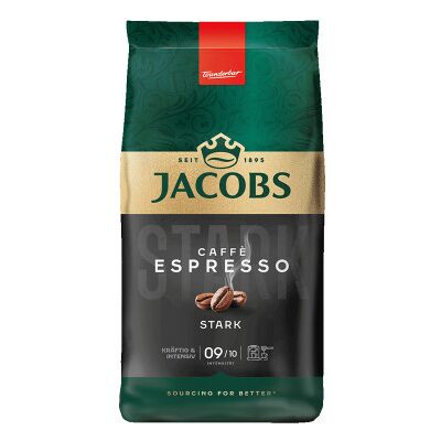 Jacobs Douwe Egberts Fort Grains de Café Arabica 1kg - Publicité Jacobs Douwe Egberts Fort Grains de Café Arabica 1kg - Publicité