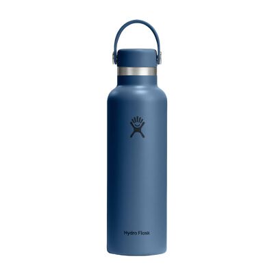Bouteille isotherme Hydro Flask Standard Mouth Flex Cap Harbor Blue, 621 ml - Publicité Bouteille isotherme Hydro Flask Standard Mouth Flex Cap Harbor Blue, 621 ml - Publicité