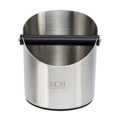 Boîte de déchet de café en acier inoxydable ECM - Accessoire - Publicité Boîte de déchet de café en acier inoxydable ECM - Accessoire - Publicité