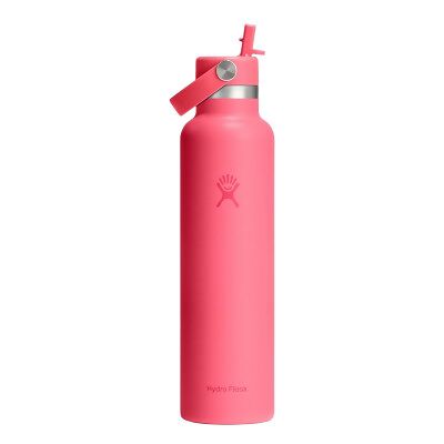 Bouteille isotherme Hydro Flask Standard Mouth Flex Straw Cap Popstar Pink, 621 ml - Publicité Bouteille isotherme Hydro Flask Standard Mouth Flex Straw Cap Popstar Pink, 621 ml - Publicité