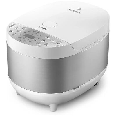 Philips HD4713/40 - Argent, Blanc - Multi-cuiseur - Publicité Philips HD4713/40 - Argent, Blanc - Multi-cuiseur - Publicité