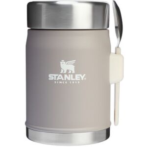Bol alimentaire isotherme avec une fourchette Stanley Classic Legendary Ash, 0.4 l - Publicité Bol alimentaire isotherme avec une fourchette Stanley Classic Legendary Ash, 0.4 l - Publicité
