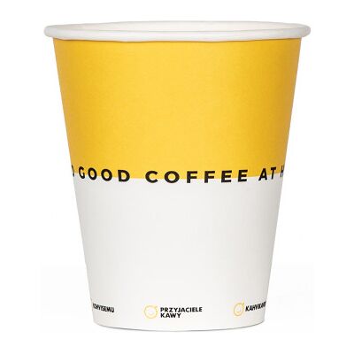 Coffee Friend Gobelets en carton 280 ml/80 mm, 50 pcs. Publicité Coffee Friend Gobelets en carton 280 ml/80 mm, 50 pcs. Publicité