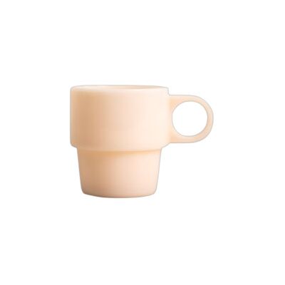 Verre avec anse Homla PALLORA Beige, 250 ml - Publicité Verre avec anse Homla PALLORA Beige, 250 ml - Publicité
