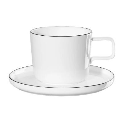 Tasse à café ASA Selection Oco Ligne Noire - 200 ml - Publicité Tasse à café ASA Selection Oco Ligne Noire - 200 ml - Publicité