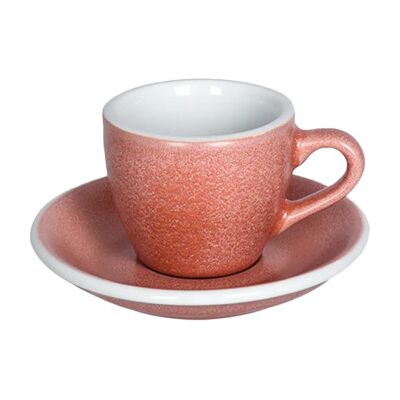Tasse à espresso avec soucoupe Loveramics Egg Cinnabar, 80 ml - Publicité Tasse à espresso avec soucoupe Loveramics Egg Cinnabar, 80 ml - Publicité
