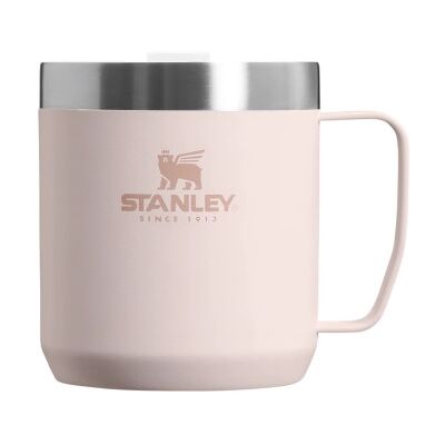 Mug de voyage Stanley Everyday Camp Hammertone Rose Quartz – 350 ml, rose - Publicité Mug de voyage Stanley Everyday Camp Hammertone Rose Quartz – 350 ml, rose - Publicité