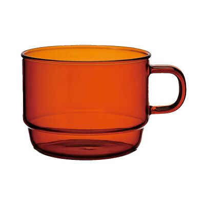 Tasse empilable Hario Colors, 300 ml – ambre - Publicité Tasse empilable Hario Colors, 300 ml – ambre - Publicité