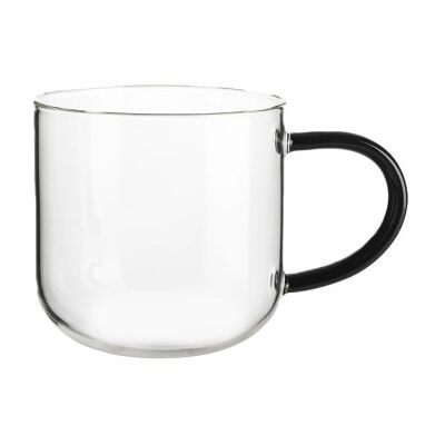 Mug en verre Coppa ASA Selection - Noir - 0,4L - Type de produit - Publicité Mug en verre Coppa ASA Selection - Noir - 0,4L - Type de produit - Publicité