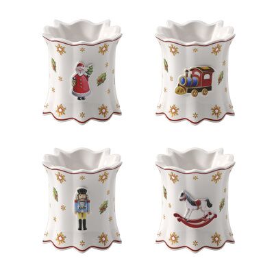 Ronds de serviette Villeroy & Boch Toy's Delight, 4 pièces. Publicité Ronds de serviette Villeroy & Boch Toy's Delight, 4 pièces. Publicité