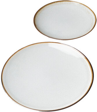Lot d'assiettes Homla Larisa Cream, 2 pcs.