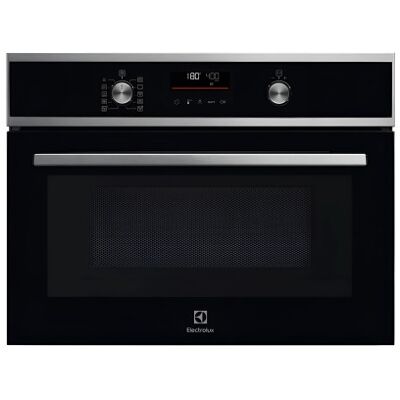 Four encastrable compact Electrolux 600 CombiQuick EVL6E49X - acier/noir - Publicité Four encastrable compact Electrolux 600 CombiQuick EVL6E49X - acier/noir - Publicité